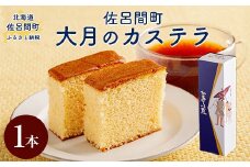 佐呂間町 大月のカステラ 【 ふるさと納税 人気 おすすめ ランキング 菓子 焼菓子 カステラ かすてら デザート 贈答 ギフト 自宅用 家庭用 北海道 佐呂間町 送料無料 】 SRMJ129
