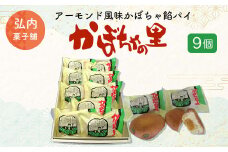 アーモンド風味かぼちゃ餡パイ「かぼちゃの里」9個 【 ふるさと納税 人気 おすすめ ランキング 菓子 焼菓子 マドレーヌ アーモンド かぼちゃ パイ かぼちゃ餡 北海道 佐呂間町 送料無料 】 SRMK002