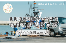 [№5930-0426]北海道湧別町　寄附のみの応援受付　3,000円コース（返礼品なし　寄附のみ　3,000円）