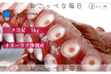 タコ足1kg前後 北海道オホーツク産