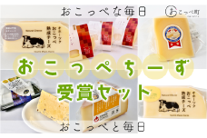 おこっぺちーず受賞セット