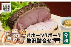 オホーツクポーク贅沢詰合せ9種【 ふるさと納税 人気 おすすめ ランキング ウインナー ウィンナー ソーセージ フランク ポーク ベーコン ハム 豚 豚肉 加工品 セット 詰合せ 北海道 大空町 送料無料 】 OSE004