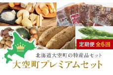 大空町プレミアムセット全6回 【 ふるさと納税 人気 おすすめ ランキング チーズ 乳製品 カマンベール チェダー ゴーダ スモーク モッツァレラ セット 詰合せ 定期配送 定期便 北海道 大空町 送料無料 】 OSA025