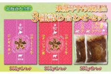 東藻琴牛冷凍製品3種詰め合わせセット 【 ふるさと納税 人気 おすすめ ランキング ジンギスカン 牛肉 牛 肉 コチュジャン 煮込みハンバーグ ハンバーグ 加工品 おかず ご飯のおとも 北海道 大空町 送料無料 】 OSM005
