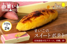 由栗いも まいこのスイートポテト 1箱1本入×2箱 お菓子 スイーツ お茶うけ 洋菓子 さつまいも 冷凍 いも おかし 北海道