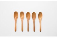 北海道産 天然木の手づくり レンゲ ５本セット（さくらの木）《厚真町》【木工房TANAKA】 れんげ レンゲ 木製 天然木 カトラリー 日用品 雑貨 食器 北海道 [AXAU012] 20000 20000円