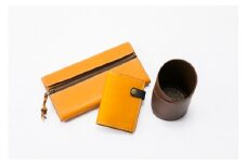 tanikoオリジナル 革3点セット（長財布・眼鏡スタンド・カードケース）Bセット《厚真町》【Taniko leather】 革 革製品 長財布 財布 メガネ メガネスタンド カード ケース ギフト 北海道 [AXAP002]