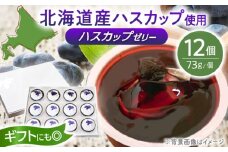 絶品 ハスカップゼリー 12個セット《厚真町》【とまこまい広域農業協同組合】 ハスカップ ゼリー スイーツ ギフト スーパーフード 北海道[AXAB041] 10000 10000円