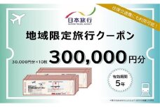 北海道洞爺湖町　日本旅行　地域限定旅行クーポン300,000円分