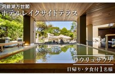洞爺湖万世閣ホテルレイクサイドテラス ロウリュサウナ日帰り・夕食付　1名様分