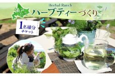 北海道 摘みたて ハーブティー 作り 体験 ハーブ ティー お茶 紅茶 フレッシュ オリジナル  ハーブ畑 天然  リラックス 癒し リラクゼーション 健康 ハーバルランチ 送料無料 洞爺湖