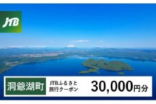 【洞爺湖町】JTBふるさと旅行クーポン（Eメール発行）30,000円分 北海道 洞爺湖町 トラベル 宿泊 予約 人気 おすすめ