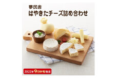 ＜2022年9月中旬発送＞＜夢民舎ブランド＞はやきたチーズ色々詰合せ【6393922】