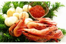帆立＆甘海老＆醤油漬けいくらセット