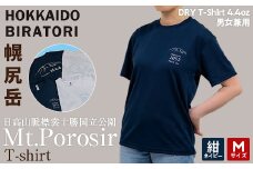 【日本百名山】幌尻岳記念Tシャツ 選べるサイズ S M L XL 選べる色 紺 白（紺 Mサイズ） 【 ふるさと納税 人気おすすめ ランキング Tシャツ シャツ 幌尻岳 山 記念Tシャツ 記念 日本百名山 お土産 ギフト 北海道 平取町 送料無料
 】 BRTJ022