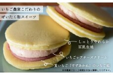 浦河産の夏いちごを使用した｢いちご餡どらやき｣6個入[13-1115]