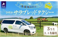 馬産地をめぐる「ひだかサラブレッドタクシー」3時間(3,4名様)コース[41-1103]