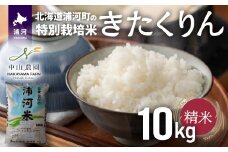 【先行受付開始！】浦河の特別栽培米「きたくりん」精米(10kg×1袋)[37-1371]