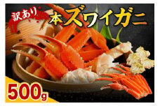 訳アリ本ズワイガニ（500ｇ）【er018-046-b】