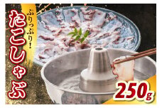 たこしゃぶ（250g）【er021-022】	/ たこ タコ 蛸 ミズダコ ヤナギダコ 脚 刺身 コリコリ食感 海鮮 海の幸 海産物 水産加工品 加工品 加工食品 お取り寄せ グルメ ご当地 特産 産地 直送 急速冷凍 北海道産 国産 北海道 えりも町