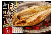 えりも【マルデン特製】特特大・北海道産塩ホッケ5枚(500g以上)【er002-104】