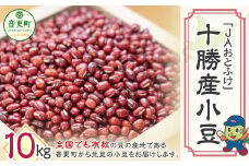 令和6年産小豆10kg「JAおとふけ」【D15】
