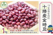 令和6年産 金時豆1kg「JAおとふけ」【B105】 きんときまめ 北海道