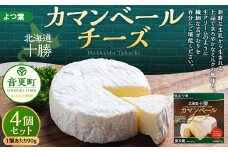 「よつ葉」カマンベールチーズ 4個セット【B109】 チーズ 北海道