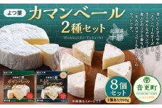 「よつ葉」カマンベール2種 8個セット【A94】 チーズ 北海道