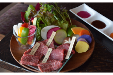 十勝川温泉「旬の野菜と焼肉 大地の匠」お食事券 3,000円分【B32-1】
