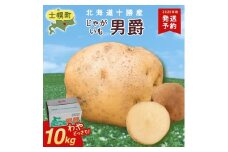 北海道 じゃがいも 男爵 10kg 北海道産 十勝産 男爵芋 男爵イモ 男爵薯 ジャガイモ 芋 いも ポテト お取り寄せ まとめ買い 送料無料 十勝 士幌町 【V03】