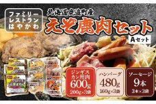 えぞ鹿肉セットA 【 ふるさと納税 人気 おすすめ ランキング エゾシカ肉 えぞ鹿肉 蝦夷鹿肉 蝦夷シカ肉 えぞ鹿ジンギスカン えぞ鹿ソーセージ えぞ鹿ハンバーグ 北海道 鹿追町 送料無料 】 SKF007