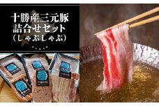 十勝産三元豚詰合せセット（しゃぶしゃぶ） 【 ふるさと納税 人気 おすすめ ランキング 豚 肉 豚肉 三元豚 三元豚肉 ポーク 詰め合わせ しゃぶしゃぶ ソーセージ ベーコン 北海道 鹿追町 送料無料 】 SKD006