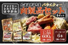 バラエティー肉製品セットB 【 ふるさと納税 人気 おすすめ ランキング ジンギスカン 豚ジンギスカン ラムジンギスカン えぞ鹿ジンギスカン ソーセージ ラム肉ジンギスカン 北海道 鹿追町 送料無料 】 SKF003