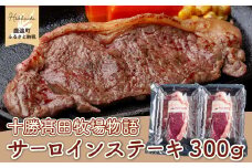 【十勝髙田牧場物語】サーロインステーキ300ｇ（150g×2パック）【 ふるさと納税 人気 おすすめ ランキング 牛肉 肉 ステーキ 加工品 セット 北海道 鹿追町 送料無料 】 SKM016