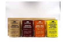 Ｓ-3501 ～TOMCAN～ 新得町産お肉の缶詰セット（木箱入り）