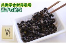 F-1703　共働学舎新得農場 黒千石納豆70g×12パック