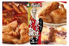 鳥せい本店の若どり炭火焼き&から揚げ パーティーセット おかずやおつまみに やわらかジューシー 温めるだけ_S004-0002