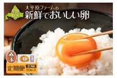 【3回定期便】大平原ファームの新鮮でおいしい卵 計50個(赤卵)×3ヶ月_S035-0019