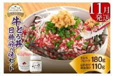 【11月発送】発送月が選べる！受賞歴多数！人気の牛とろ丼日勝峠の味セット 180g_S006-0025