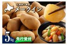 【先行受付】【2025年9月下旬より配送予定】北海道十勝芽室町 メークイン5kg me002-002-24c