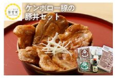 北海道十勝芽室町 ケンボロー豚の豚丼セット me003-018c