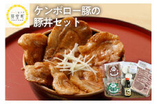 北海道十勝芽室町 ケンボロー豚の豚丼セット me003-018c