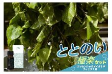 【先行受付】北海道十勝芽室町 ととのい極楽セット（エッセンシャルオイル1本×ヴィヒタ1本）me000-033c 