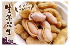 【先行予約】北海道十勝芽室町 生落花生（洗い）1kg me010-017c