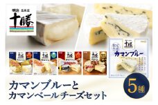明治北海道十勝カマンブルー含む5種5個セット me003-118c