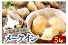 【2025年10月下旬より順次出荷】北海道 十勝芽室町 メークイン Mサイズ5kg  me078-008c-26