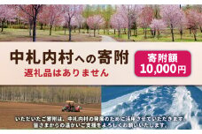 中札内村への寄附（返礼品はありません） 1口 10,000円 1万円 北海道 中札内村 寄附のみ 寄附 [038-0018]