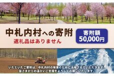 中札内村への寄附（返礼品はありません） 1口 50,000円 5万円 北海道 中札内村 寄附のみ 寄附 [038-0019]