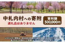 中札内村への寄附（返礼品はありません） 1口 500,000円 50万円 北海道 中札内村 寄附のみ 寄附 [038-0021]